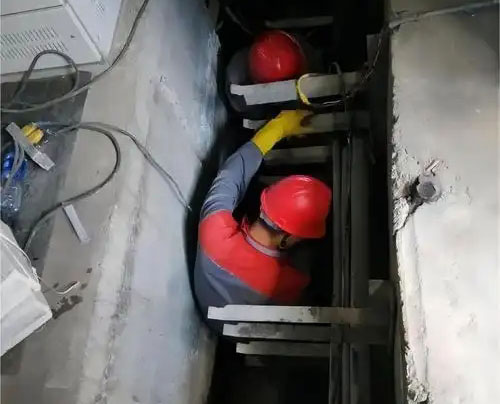 卢市镇电缆沟堵漏