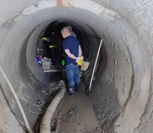 卢市镇地铁堵漏